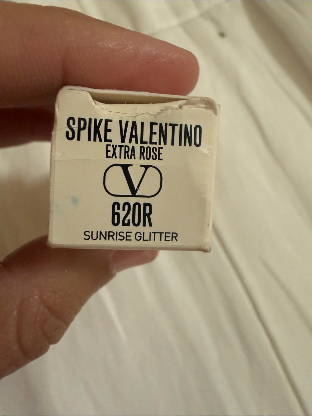 Valentino Spike Valentino Extra Rose Ivory Lipstick Box - Ivory - Picture 2 of 2